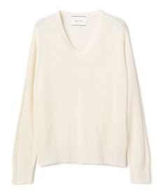 BEIGE， ARSENOPY / コットンドライタッチ Vネックニット