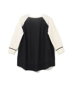 GRACE CONTINENTAL バイカラークルーニットトップ
