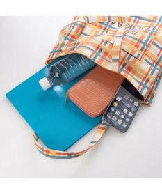 UNBILLION カシュカシュ cachecache / 柄プリント3パーテーショントートバッグ