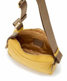 TOPKAPI 【Breath TOPKAPI】Freely フリーリー ナイロン ロゴテープ  スクエア ショルダーバッグ