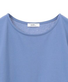 earth music&ecology 異素材バックプリーツチュニック