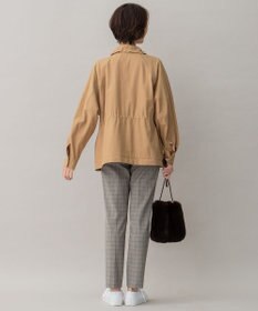 自由区 L 【撥水加工/洗える】キルトコンビアウター