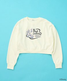 earth music&ecology ふしぎの国のアリス／ショート丈スウェット