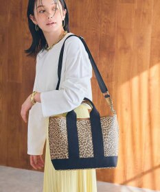 TOPKAPI 【Breath TOPKAPI】SCOTCH GRAIN スコッチグレイン 2wayトート バッグ M レオパード
