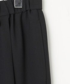 23区 【新色追加/洗える】ストレッチジョーゼット ワイドパンツ