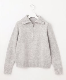 Feroux ハーフジップニット プルオーバー
