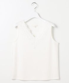 自由区 L コンパクトハイゲージレース タンクトップ