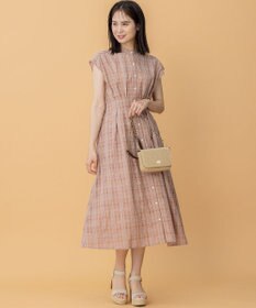 組曲 S ラメシアーチェック ワンピース