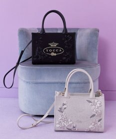 キャンセル分発売中！】FLORA EMBROIDERY BAG バッグ / TOCCA