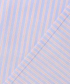 J.PRESS LADIES 【一枚で着映え】ソフトストライプ フリル襟 ブラウス