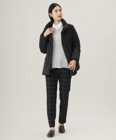 J.PRESS LADIES L 【洗える】ブラッシュドマルチポリ ショート ダウンコート