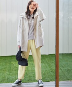 ANY 【ウエストゴム】イージーケアライトストレッチテーパードパンツ