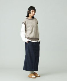 J.PRESS YORK STREET 【WOMEN】ソフトデニムスカート