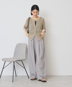 AMERICAN HOLIC レース5分袖カーディガン