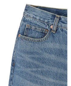 earth music&ecology ウ゛ィンテージ加工テーパードデニム