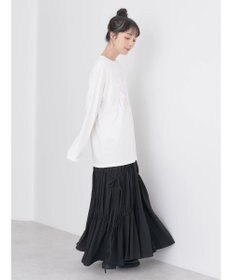 earth music&ecology ドロストギャザーフレアスカート