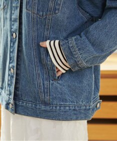 WEGO 【ANGIE VINTAGE】ビッグシルエットデニムジャケット / オーバーサイズGジャン