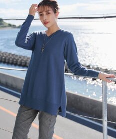 Tiaclasse 【安田美沙子さん着用・選べる2type・洗える】もちニットチュニック