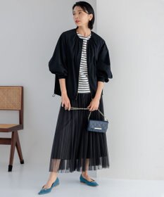 23区 PELLICO セミスクエアトゥ バックル パンプス