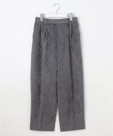 自由区 【Exclusive】ジオメトリックジャガード パンツ