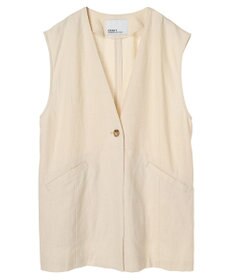 CRAFT STANDARD BOUTIQUE 【キナリノ別注】リネンレーヨンジレベスト