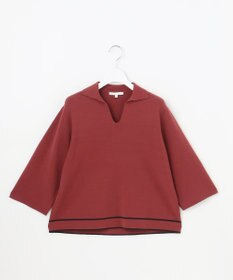 自由区 S レーヨンストレッチスキッパー ニット