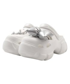 WEGO 【SMLサイズ展開】パーツ付き厚底ラバーサンダル