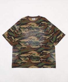 WEGO 【ユニセックス着用ITEM】ダメージアップリケグラフィックT（SS）