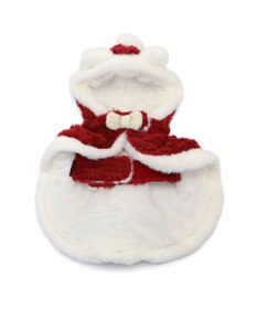 PET PARADISE ペットパラダイス サンタさん くま ポンチョ 小型犬