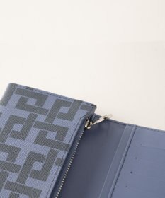 MIYABIYA La quoh with kirakaracho 角つなぎ プリントレザー 長財布