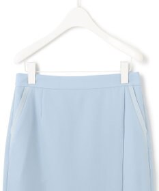 ICB 【接触冷感・UVケア・速乾・洗える】FluidBackSatin ナロースカート