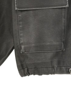 Green Parks ・ＥＬＥＮＣＡＲＥ　ＤＵＥ　フェイクレザーブルゾン