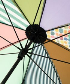 +RING レディース向け プラスリング 長傘 60cm MLT T1342