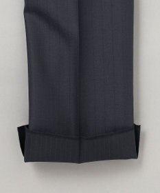 GOTAIRIKU 希少/五大陸限定【御幸毛織】コンパクトヤーン×SUPER120'sWOOL　グレー（ペーパープレス加工）