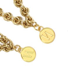 style code 【VerdeVari/ヴェルデヴァリ】コインパーツ付チェーンショルダーベルト