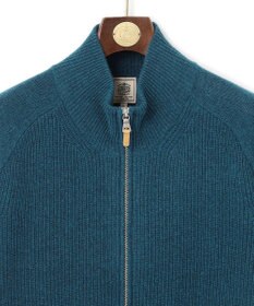 J.PRESS MEN 【WEB限定】畔編み フルジップカーディガン
