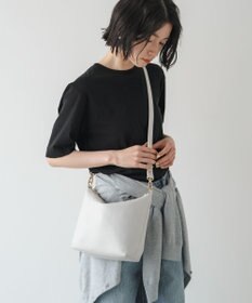 russet ソフトレザーシンプルショルダーバッグ (CE-1328-WEB)