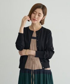 YECCA VECCA 【UVカット】クルーネックカーディガン