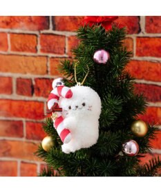 Mother garden しろたん オーナメント キーホルダー 《キャンディケイン》 単品