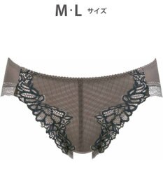 WACOAL ショーツ 【リボンブラ 脇すっきり】 BRB433とペア はきこみ丈あさめ ナイロンベア天竺素材(バック) レディース PRA133 /ワコール