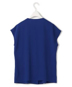 ICB 【洗える】エステルダブルクロス プルオーバーブラウス