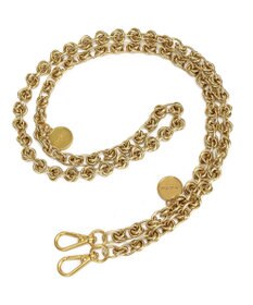 style code 【VerdeVari/ヴェルデヴァリ】コインパーツ付チェーンショルダーベルト