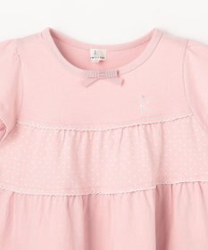 組曲 KIDS 【110-140㎝】 ドットティアードチュニック