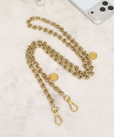style code 【VerdeVari/ヴェルデヴァリ】コインパーツ付チェーンショルダーベルト