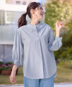 ANY 【WEB限定】【UVカット/抗菌防臭/速乾】エニィファンクション　スキッパーブラウス