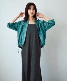 YECCA VECCA 【2点SET】シアーシャツ×Aラインキャミワンピース
