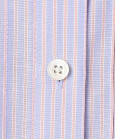 J.PRESS LADIES 【一枚で着映え】ソフトストライプ フリル襟 ブラウス