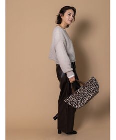 Te chichi 【泉 里香さん着用・Oggi.jp10/23掲載】キャットヤーンメッシュニット