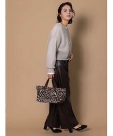 Te chichi 【泉 里香さん着用・Oggi.jp10/23掲載】キャットヤーンメッシュニット