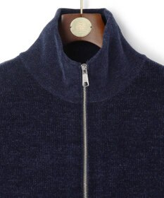 J.PRESS MEN 【WEB・一部店舗限定】モールダブルフェイス ドライバーズニット